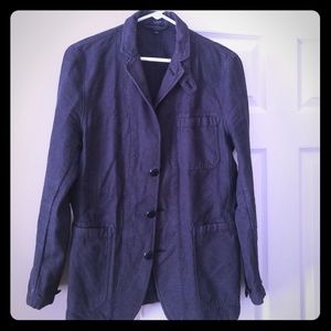 J Crew Unstructured Workwear Ludlow Blazer